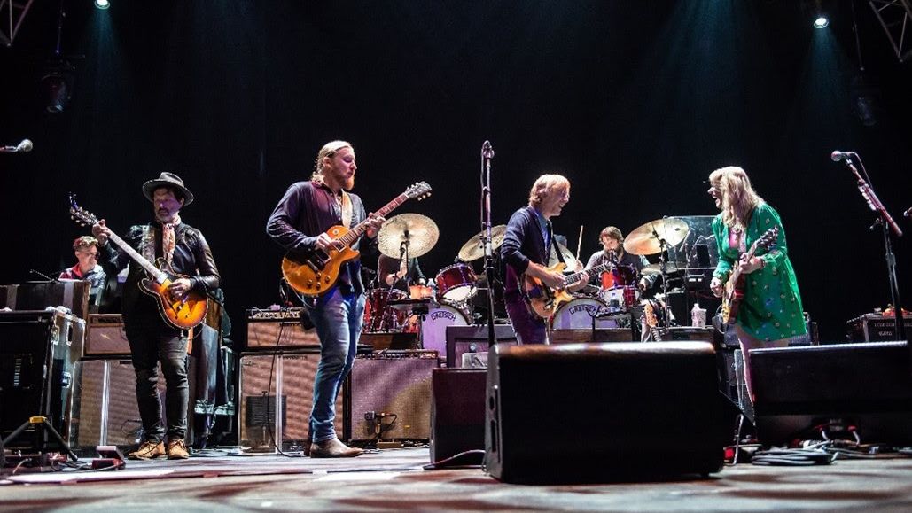 Tedeschi Trucks Band Trey Anastasio press photo