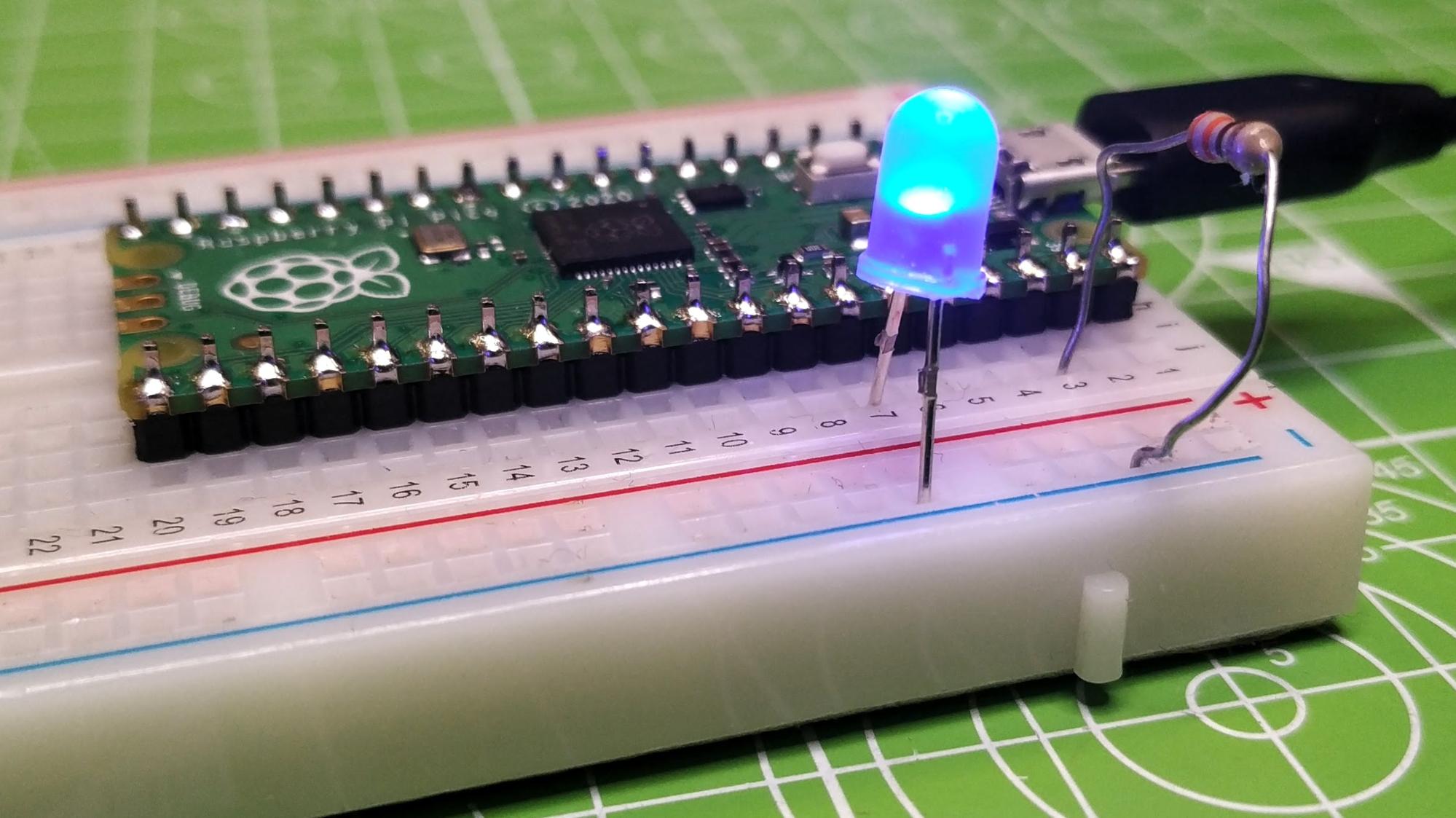 Making an LED Light up with Raspberry Pi