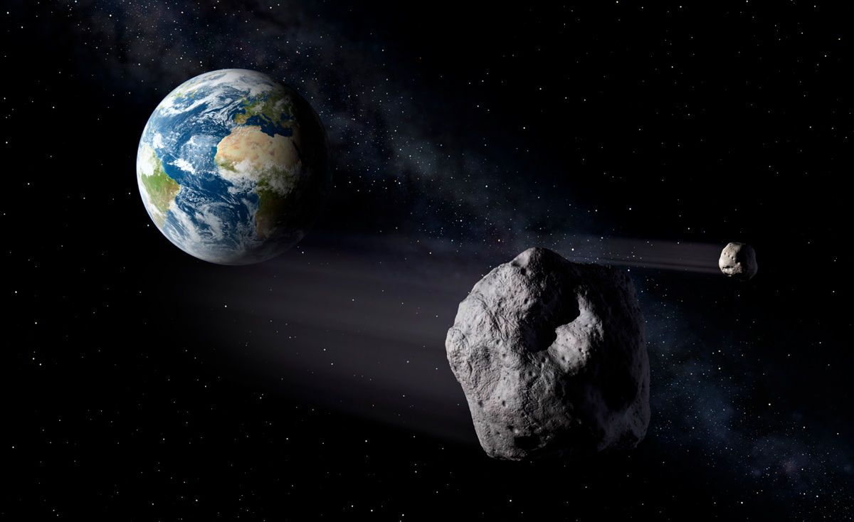 Asteroids headed toward Earth