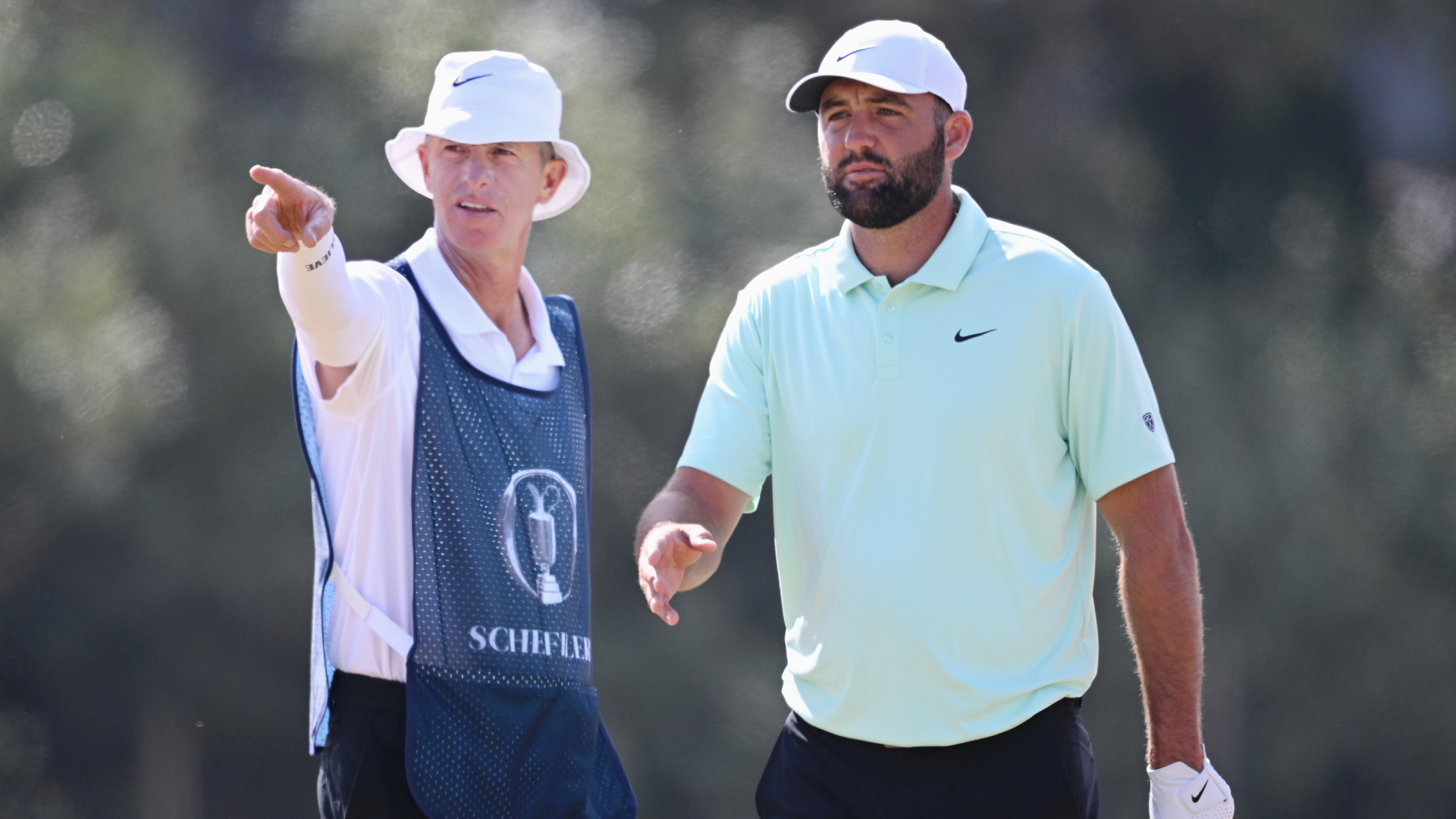 Scottie Scheffler at The Open