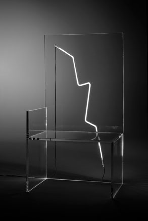 Electric chair by Robert Wilson