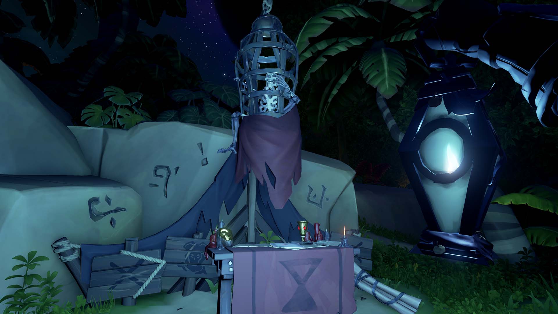 sea of thieves reapers bones outpost skeleton