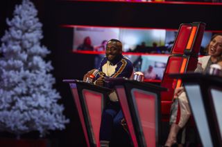 Swivel that chair! Will.i.am knows who to turn for in 'The Voice Kids'.