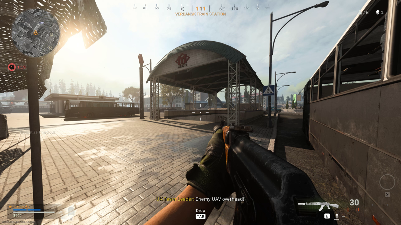 CoD Warzone subway