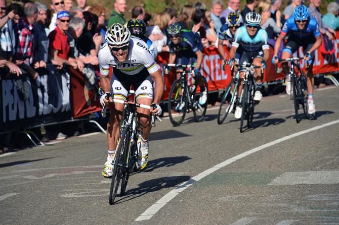 Philippe Gilbert (BMC) goes on the Cauberg
