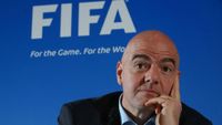 FIFA president Gianni Infantino ahead of the 2026 World Cup