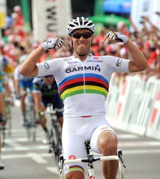 Thor Hushovd wins, Tour de Suisse 2011, stage four
