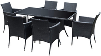 Outsunny Rattan Garden Furniture Dining Set | £809.99 at Amazon