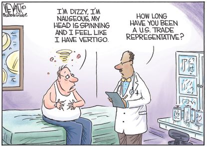 Political cartoon
