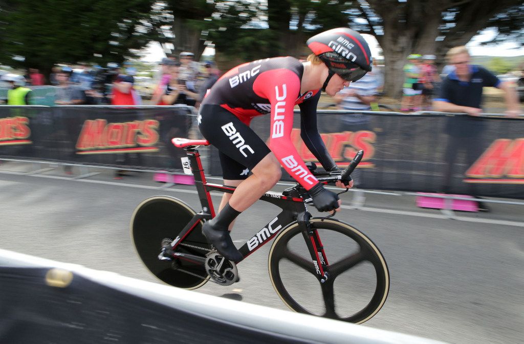 Callum Scotson (BMC Development Team) leaves the start house