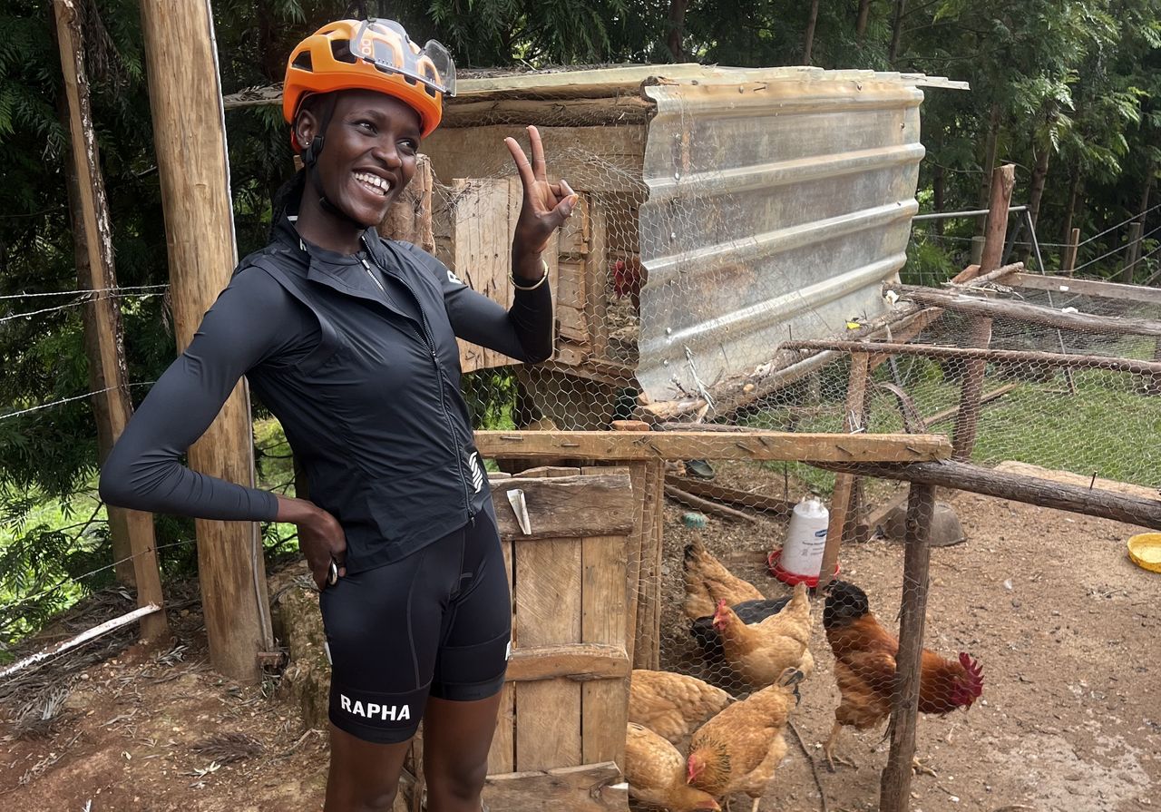 Mary Aleper Uganda cyclist Team Amani women's team