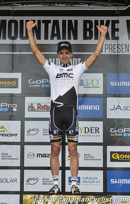 World Cup leader Julien Absalon (BMC Mountainbike Racing Team)