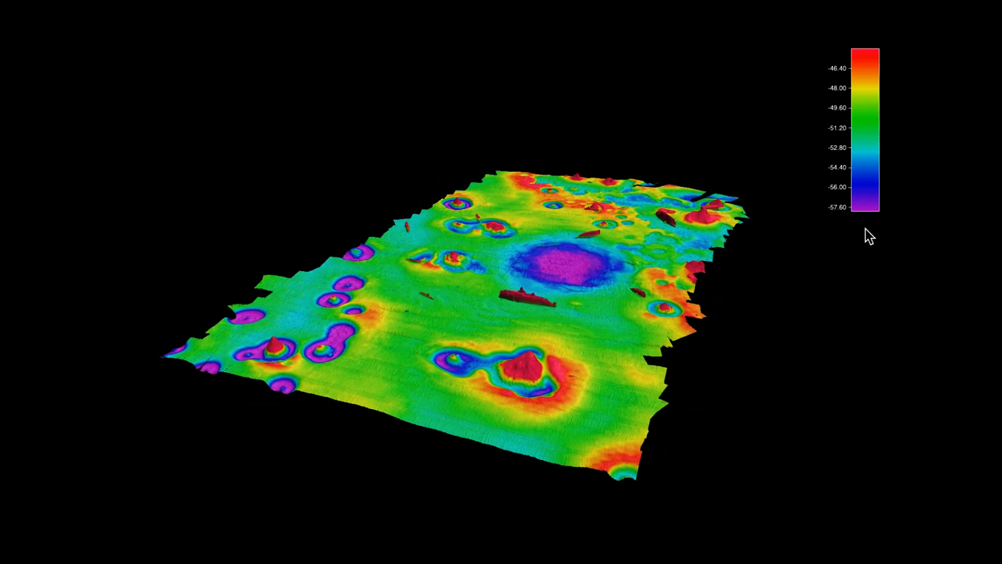 Enormous Craters Blasted In Seafloor By Nuclear Bombs Mapped For