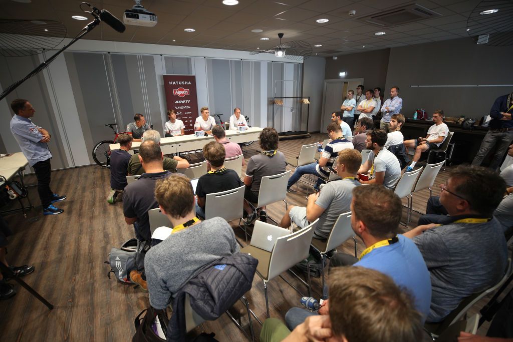 Katusha-Alpecin's Tour de France press conference