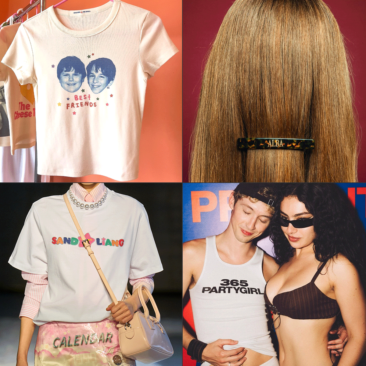 Collage of hyper-personalized Gen Z trends.