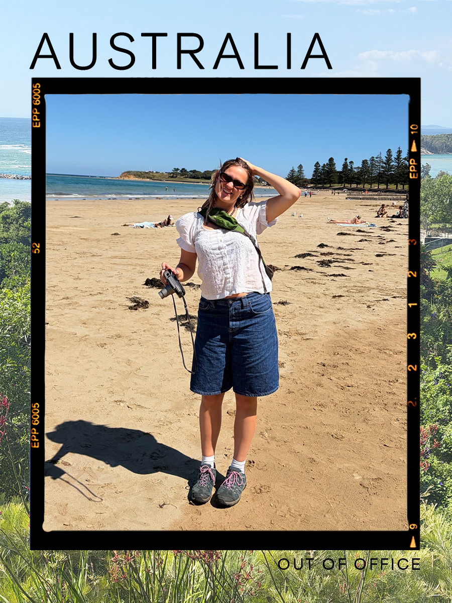 Assistant social media editor Annie WheatlandC Clinch travels australia