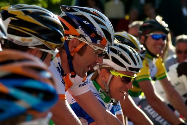 Graeme Brown (Rabobank) before the start.