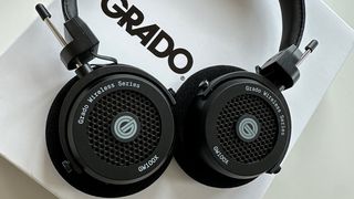 Grado GW100x headphones close up