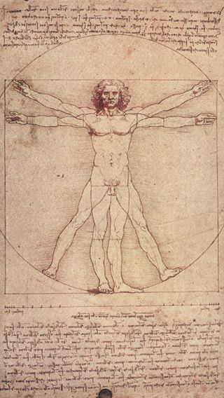 Da Vinci's Vitruvian Man