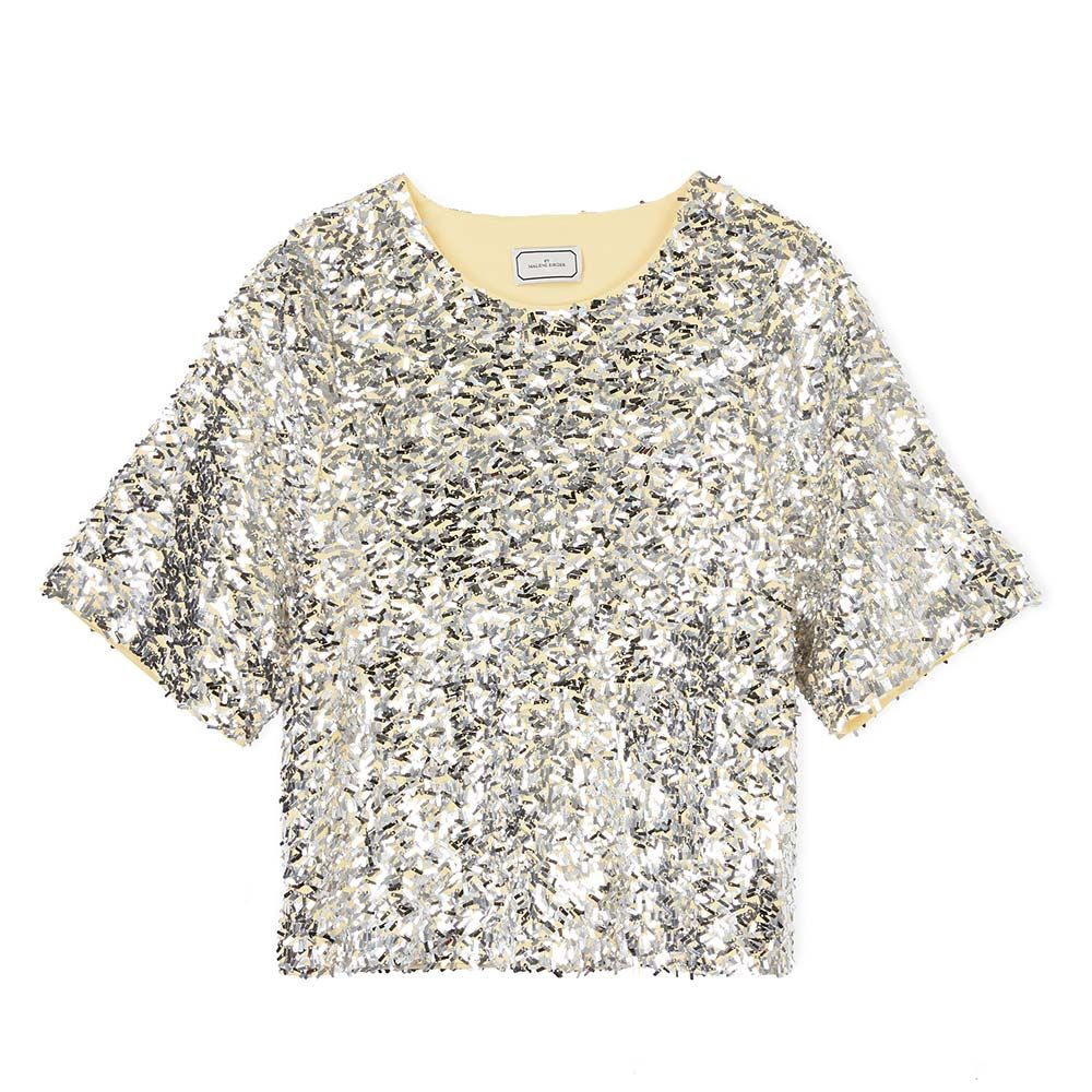 BY MALENE BIRGER Lontras Sequin Top 