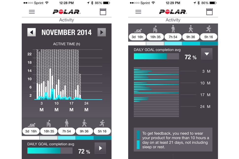 polar m400 sleep tracker