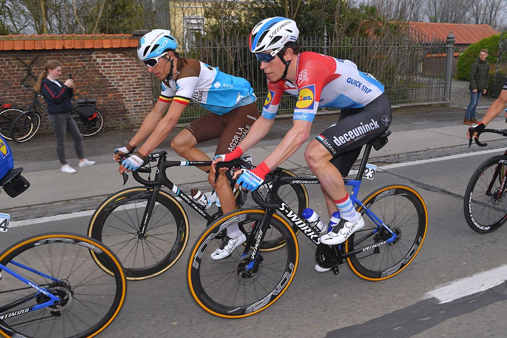 Bob Jungels (Deceuninck-QuickStep) at the Tour of Flanders