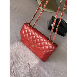 Chanel, CC Flap Leather Handbag