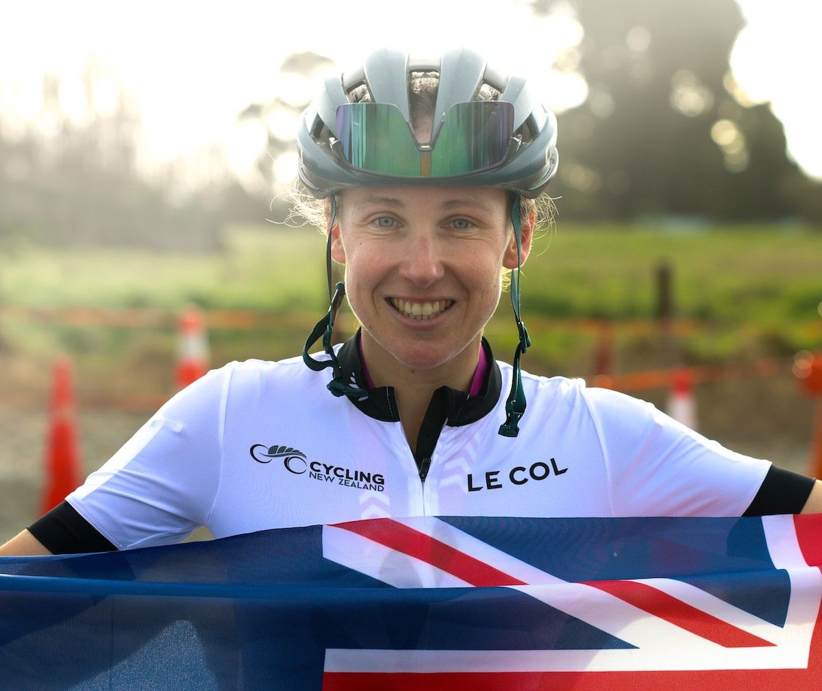 Josie Wilcox won the elite women's national title at the Cycling New Zealand Cyclocross National Championships 2023