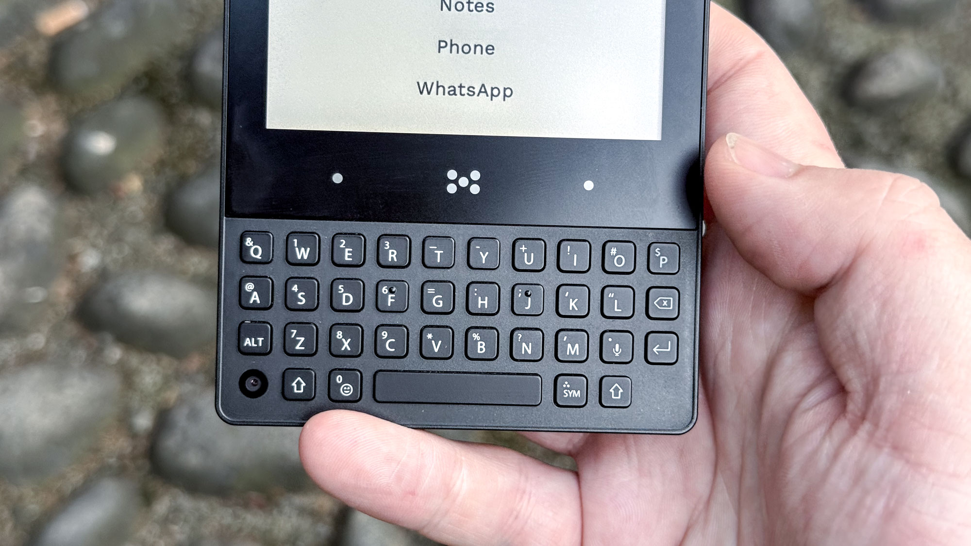 Minimal Phone keyboard