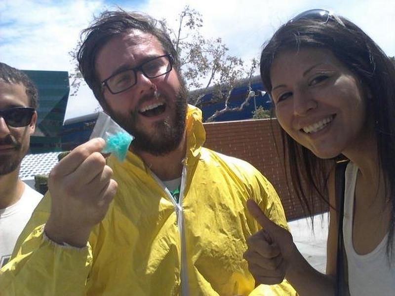 This is what you missed at Aaron Paul&amp;#039;s insane Breaking Bad scavenger hunt