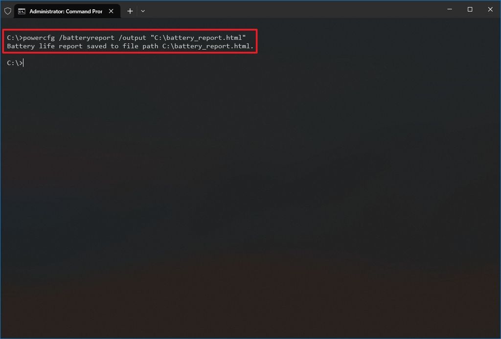 How to generate a Battery Report on Windows 10 and 11 Windows Central