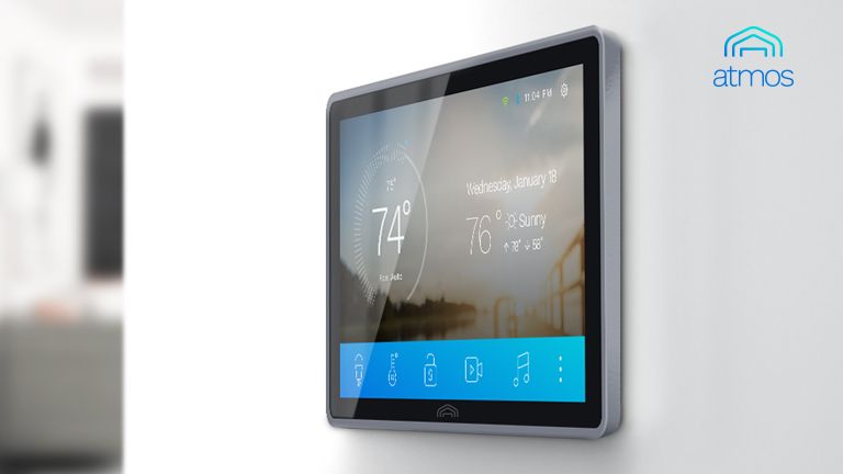 A photo of the Atmos Smart Home Control System