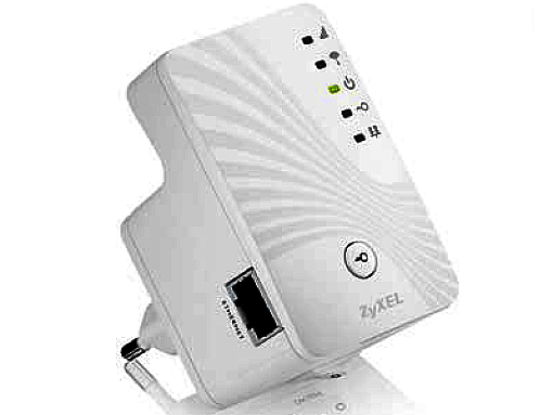 WRE2205 Version 2 ZyXEL Wireless N Plug & Play 300Mbps Range Extender 