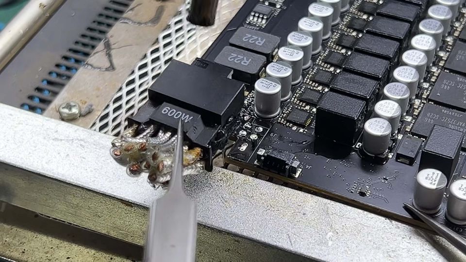 Chinese repair centre has received 7 melted 12+4-pin Nvidia GPUs in just the past two days alone