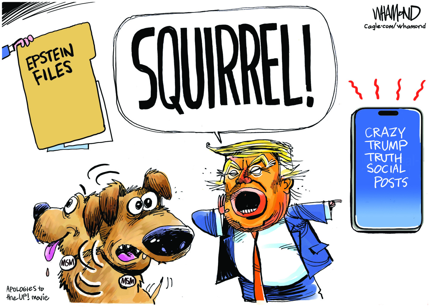 Political cartoon