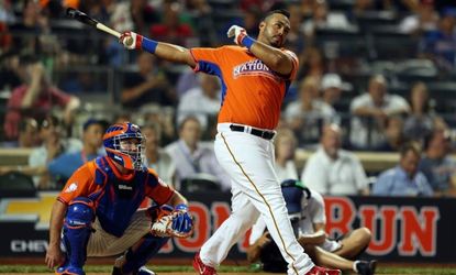 National League All-Star Pedro Alvarez competes in the Home Run Derby Monday night. The All-Star Game will be played Tuesday night in New York City.
