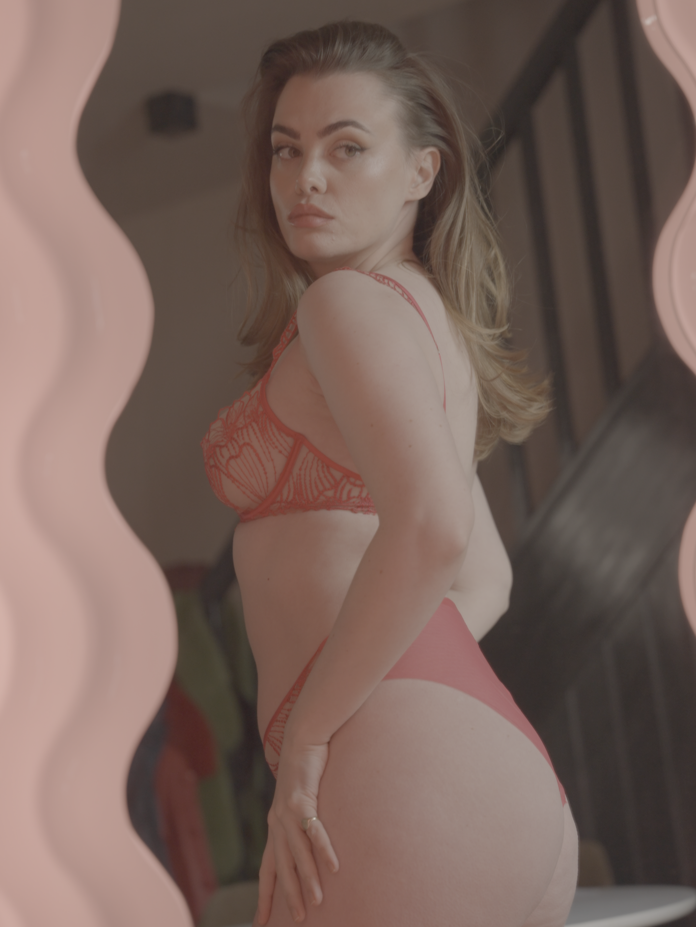 Charli Howard in the new Bluebella campaign