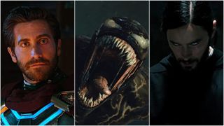 Mysterio, Venom, and Morbius
