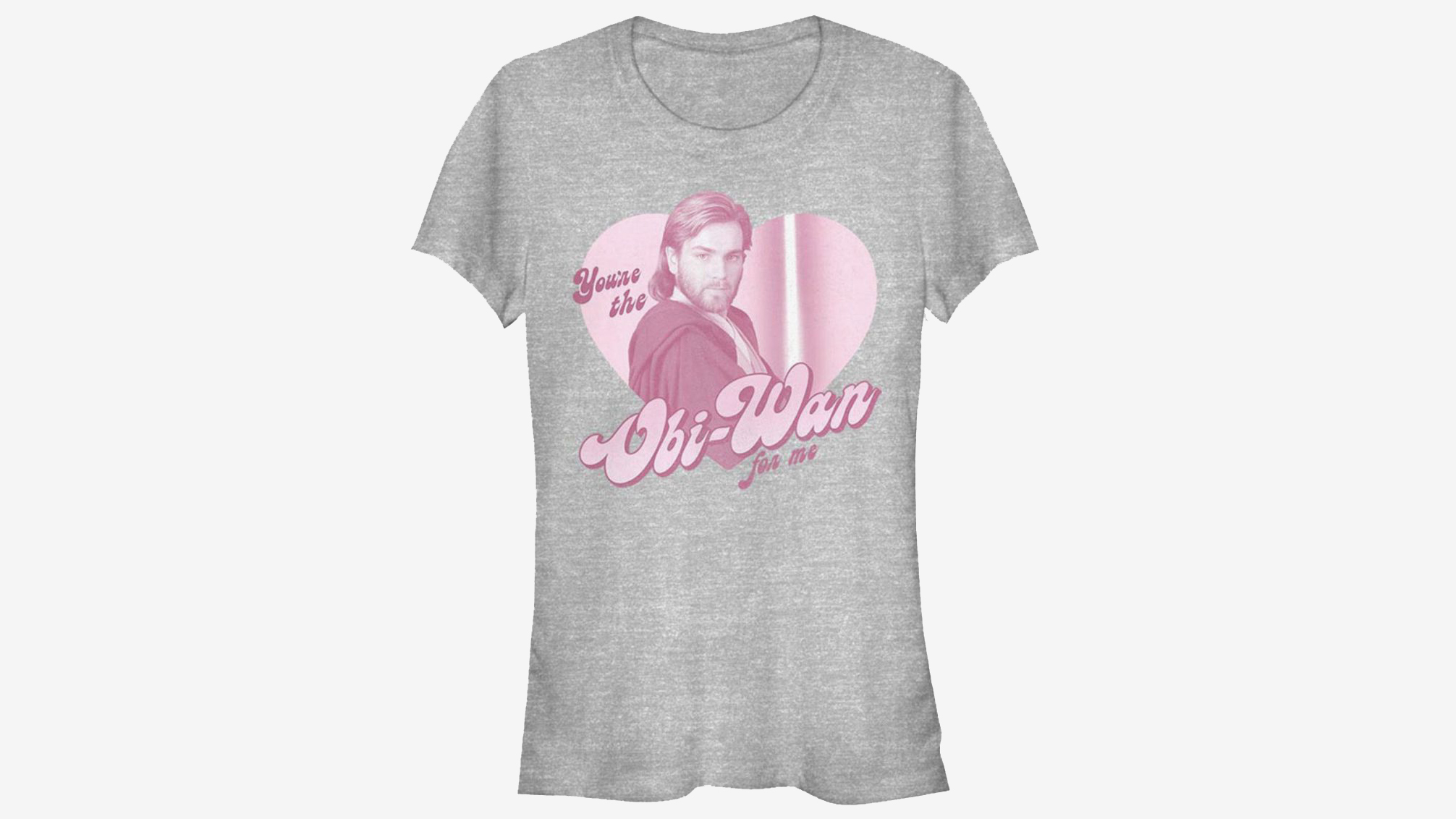 Star Wars You're The Obi-Wan For Me Valentine Girls T-Shirt