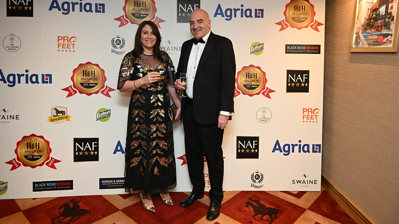 Tullis and Sarah Matson, Horse &amp;amp; Hound Awards photos