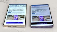 Galaxy S25 Ultra vs Galaxy S26 Ultra Display Test.