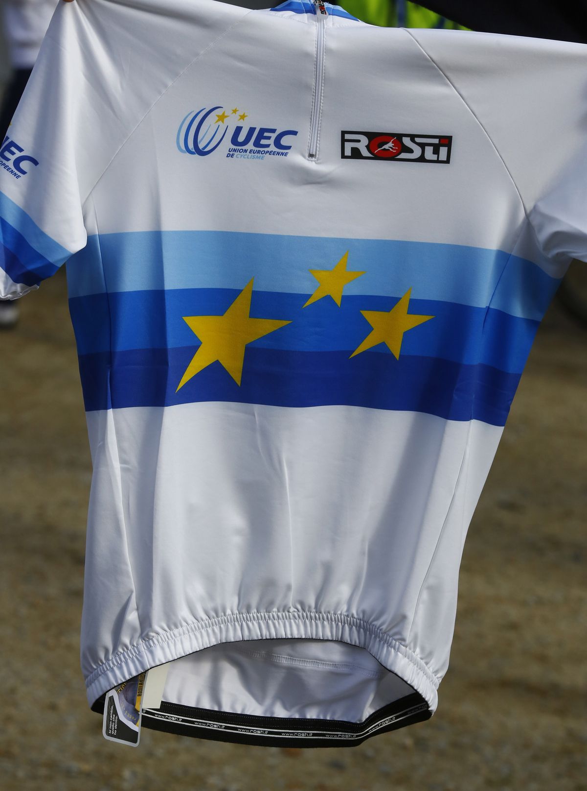 The jersey of European champion