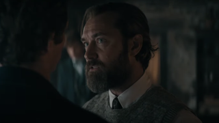 Jude Law in the Secrets of Dumbledore trailer
