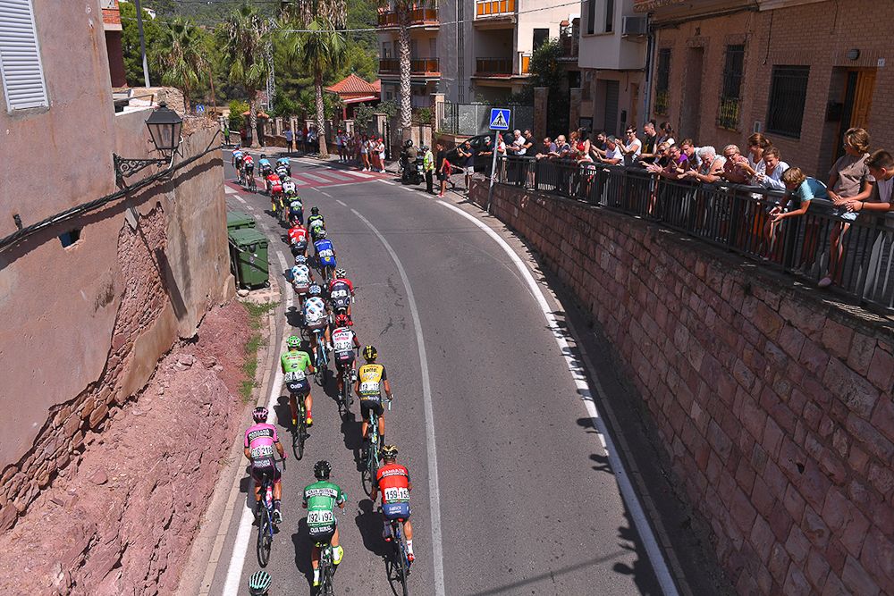 Scenery along the route of stage 6 at the Vuelta