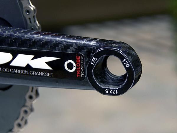 Users can easily choose between three different effective crank lengths