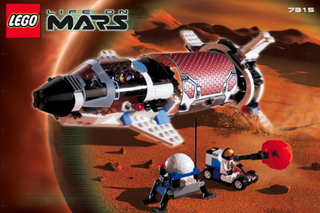 An imagine of the Lego Life on Mars Solar Explorer set from 2001.