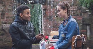 Prince McQueen proposes to Lily Drinkwater in Hollyoaks.