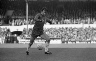 John Boyle in action for Chelsea against Arsenal in September 1969.