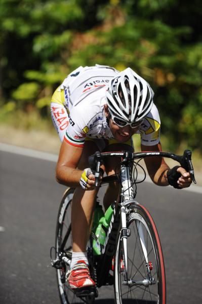 Early in the race Saeidi Tanha Abbas made a solo attack.