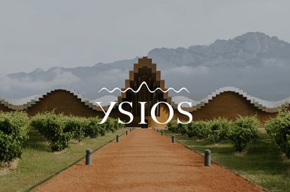 Ysios winery with 'Ysios' written over the top